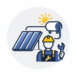 εγκατάσταση ηλιακού θερμοσίφωνα